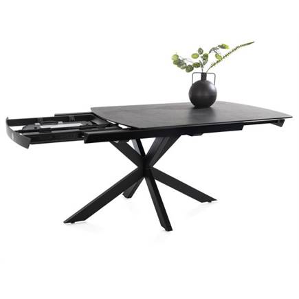 Henders en Hazel 140 (+ 50) x 100 cm Antraciet