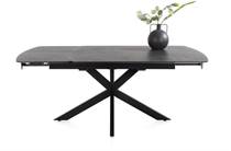 Henders en Hazel PAVALON uitschuiftafel 140 (+ 50) x 100 cm Antraciet
