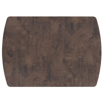 Henders en Hazel 140 (+ 50) x 100 cm Roest