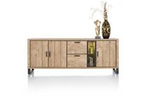 Henders en Hazel 230 cm - 3-deuren + 2-laden + 2-niches (+ LED) dressoir