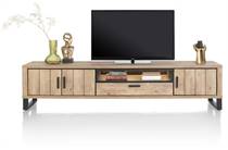 Henders en Hazel PAVAROTTI tv meubel lowboard 240 cm - 3-deuren + 1-lade + 1-niche (+ LED)