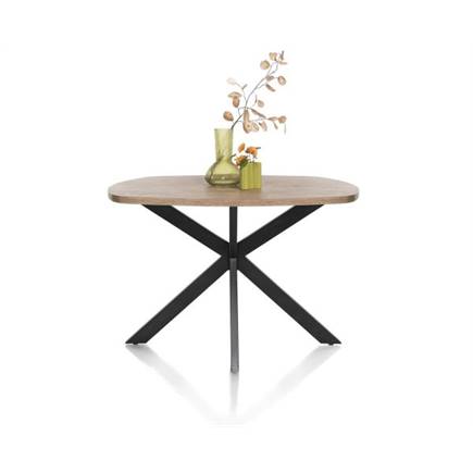 Henders en Hazel eetkamertafel 130 x 110 cm - ovaal