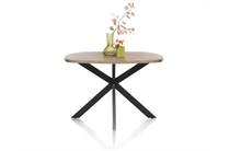 Henders en Hazel PAVAROTTI ronde tafel eetkamertafel 130 x 110 cm - ovaal