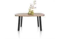 Henders en Hazel PAVAROTTI ronde tafel eetkamertafel 150 x 120 cm - ovaal