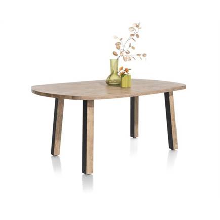 Henders en Hazel eetkamertafel 150 x 120 cm - ovaal