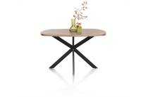 Henders en Hazel PAVAROTTI ronde tafel eetkamertafel 150 x 120 cm - ovaal