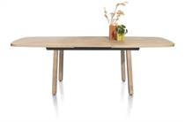 Henders en Hazel PAVAROTTI uitschuiftafel 190 (+ 60) x 110 cm