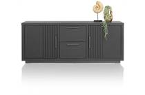 Henders en Hazel PAVIE dressoir 175 cm - 2-deuren + 2-laden Castle Black