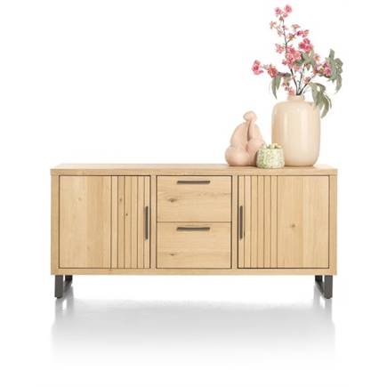 Henders en Hazel 175 cm - 2-deuren + 2-laden Natural