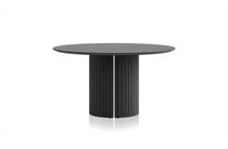 Henders en Hazel PAVIE ronde tafel eetkamertafel rond 140 cm (houten poot) Castle Black