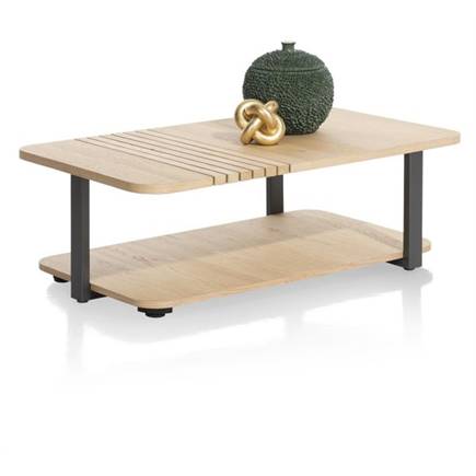 Henders en Hazel 110 x 60 cm + 1-niche (knock-down) Natural