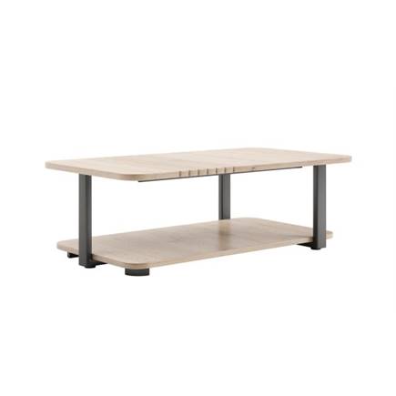 Henders en Hazel 110 x 60 cm + 1-niche (knock-down) Natural