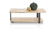 Henders en Hazel PAVIE salontafel 110 x 60 cm + 1-niche (knock-down) Natural