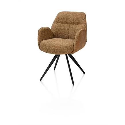 Henders en Hazel pocket - 180 graden draaibaar - rough off black frame - knock down - combi oregon-sevilla Desert