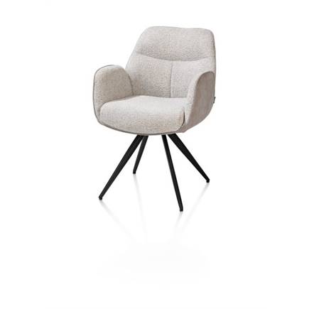 Henders en Hazel pocket - 180 graden draaibaar - rough off black frame - knock down - combi oregon-sevilla Kiezel