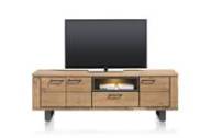 Henders en Hazel QUEBEC tv meubel lowboard 180 cm - 3-deuren + 1-lade + 1-niche (+ LED)