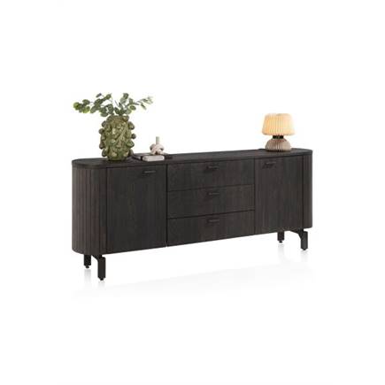 Henders en Hazel dressoir 220 cm - 2-deuren + 3-laden