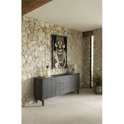Henders en Hazel dressoir 220 cm - 2-deuren + 3-laden