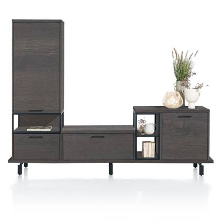 Henders en Hazel metaal element 30 cm - 2-niches