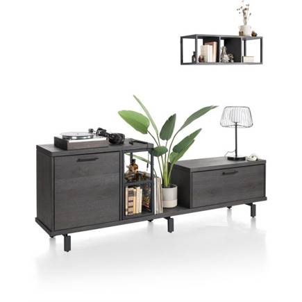 Henders en Hazel metaal element 30 cm - 2-niches