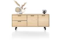 Henders en Hazel RIDGEFIELD dressoir 190 cm - 2-deuren + 2-laden Natural