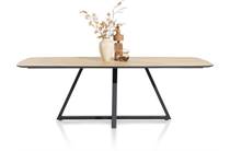 Henders en Hazel RIDGEFIELD ronde tafel eetkamertafel ovaal 240 x 110 cm Natural