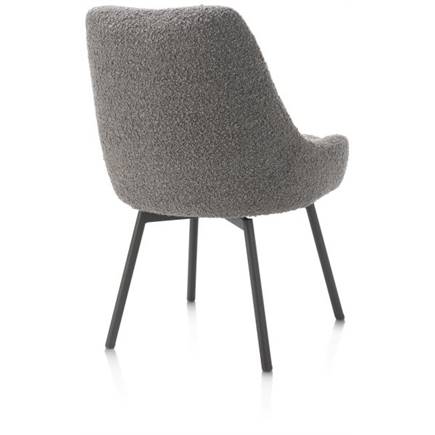 Henders en Hazel draaibaar + pocket - graphiet - stof Brioni Lever