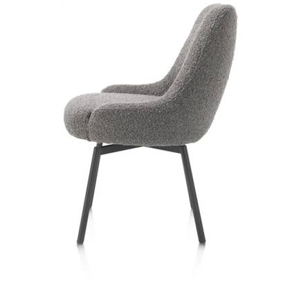 Henders en Hazel draaibaar + pocket - graphiet - stof Brioni Lever