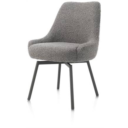 Henders en Hazel draaibaar + pocket - graphiet - stof Brioni Lever