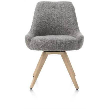 Henders en Hazel draaibaar + pocket - naturel eiken - stof Brioni Lever