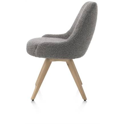 Henders en Hazel draaibaar + pocket - naturel eiken - stof Brioni Lever