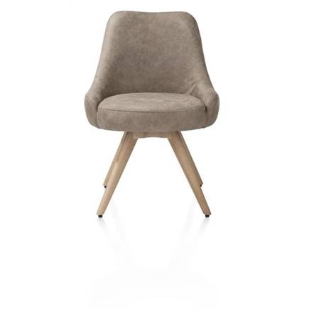 Henders en Hazel draaibaar + pocket - naturel eiken - stof Oregon Beige