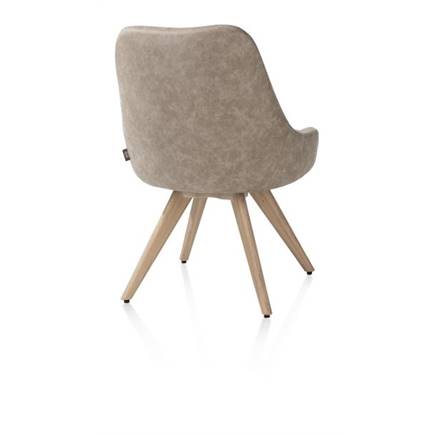 Henders en Hazel draaibaar + pocket - naturel eiken - stof Oregon Beige