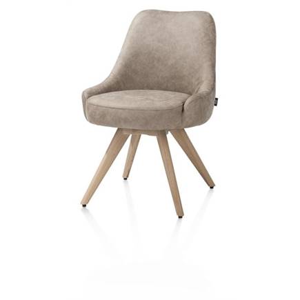 Henders en Hazel draaibaar + pocket - naturel eiken - stof Oregon Beige