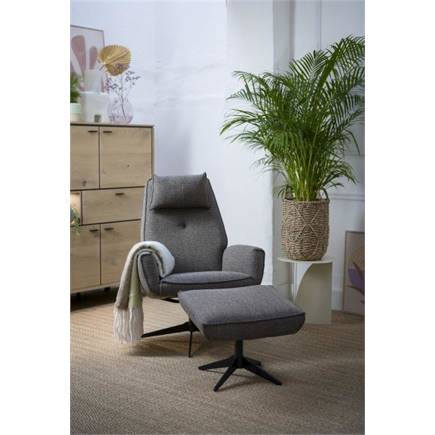 Henders en Hazel incl. relax-functie Stof Karese Camel