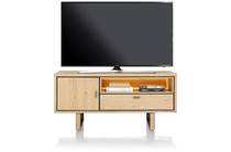 Henders en Hazel SHIMANTO tv meubel lowboard 130 cm - 1-deur + 1-lade + 1-niche (+ LED)