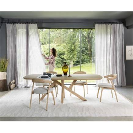 Henders en Hazel 240 x 120 cm - houten poten