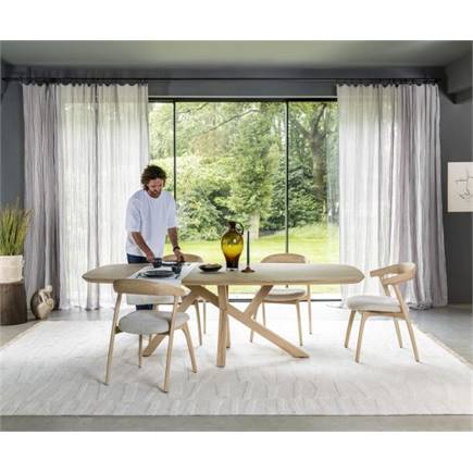 Henders en Hazel 240 x 120 cm - houten poten