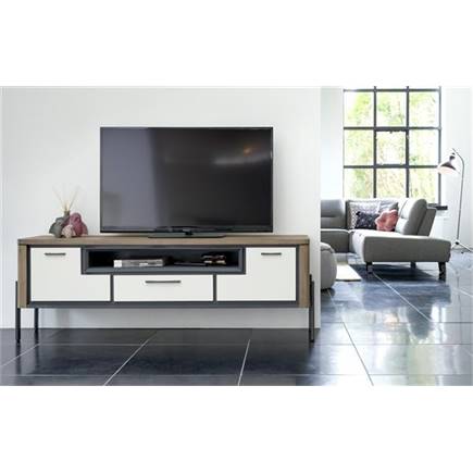 Henders en Hazel 216 cm - 2-deuren + 2-laden + 1-niche (+ LED)