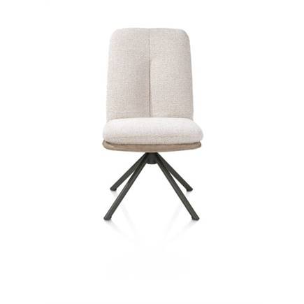 Henders en Hazel 4-poots graphiet frame - draaibaar - stof oregon/sevilla Beige