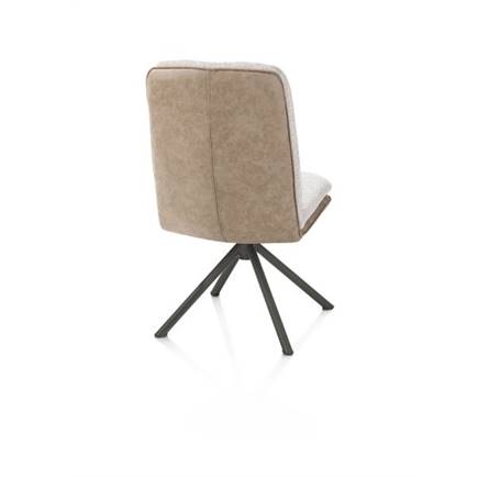 Henders en Hazel 4-poots graphiet frame - draaibaar - stof oregon/sevilla Beige