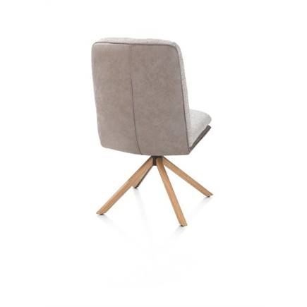 Henders en Hazel 4-poots graphiet frame met relax-systeem - draaibaar - stof oregon/sevilla Kiezel