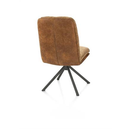 Henders en Hazel 4-poots naturel eiken met relax-systeem - draaibaar - stof oregon/sevilla Desert