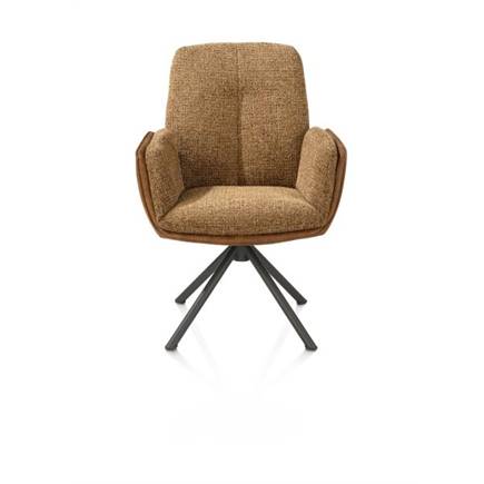 Henders en Hazel 4-poots graphiet frame met relax-systeem - draaibaar - stof oregon/sevilla Desert