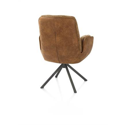 Henders en Hazel 4-poots graphiet frame met relax-systeem - draaibaar - stof oregon/sevilla Desert