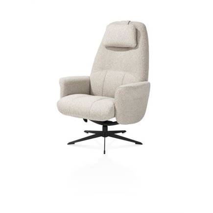 Henders en Hazel relax incl. poef - grafiet frame