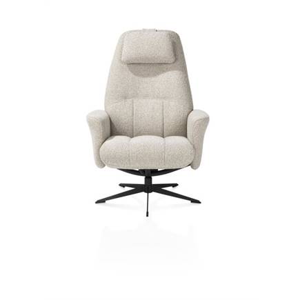 Henders en Hazel relax incl. poef - grafiet frame