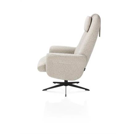 Henders en Hazel relax incl. poef - grafiet frame