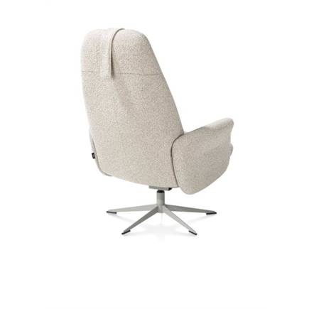 Henders en Hazel relax incl. poef - silk grey
