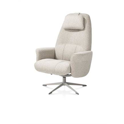 Henders en Hazel relax incl. poef - silk grey